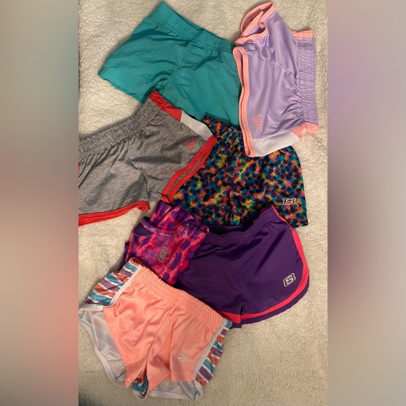 6 shorts and a bonus top. 3 Reebok NWOT (second photo) - Picture 1 of 2